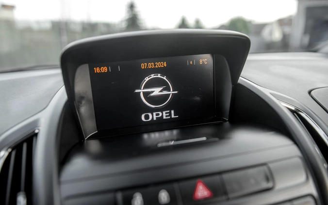 Opel Zafira cena 33999 przebieg: 189560, rok produkcji 2012 z Radom małe 781